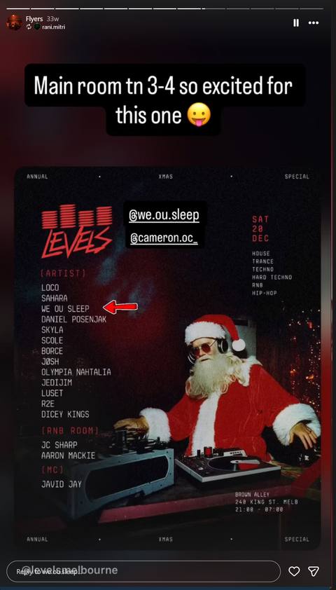 LEVELS Xmas Special — 20.12.25 flyer